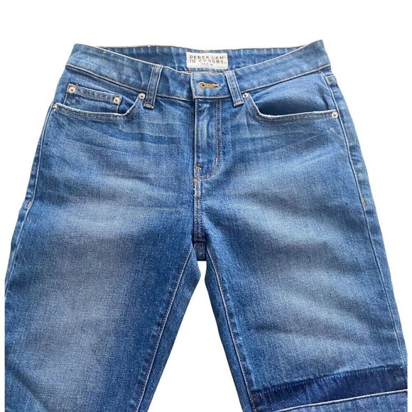 Derek Lam 10 Crosby Mid Rise Authentic Devi Skinny Blue Jeans size 27, NWT - Picture 9 of 15